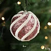 8CM Christmas's Tree Shimmer Foam Hanging Decor Ball