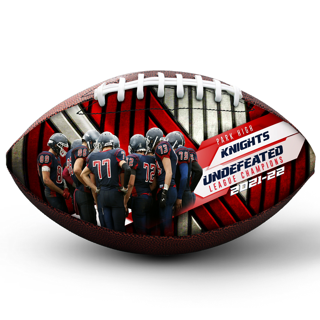 Custom Football Championship Gift Personalized Best Dad Ever Custom Photo Custom Name Football Rugby Gifts For Football Lovers Father's Day Football Gifts for Dad, Son, Grandpa