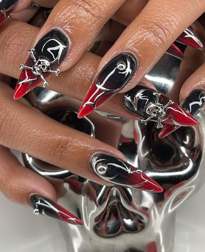 Trendy Red and Black Nail Designs: A Must-Try for 2023