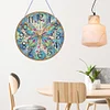 (US Local)5D DIY Crystal Diamond Painting Handmade Butterfly Clock Kit