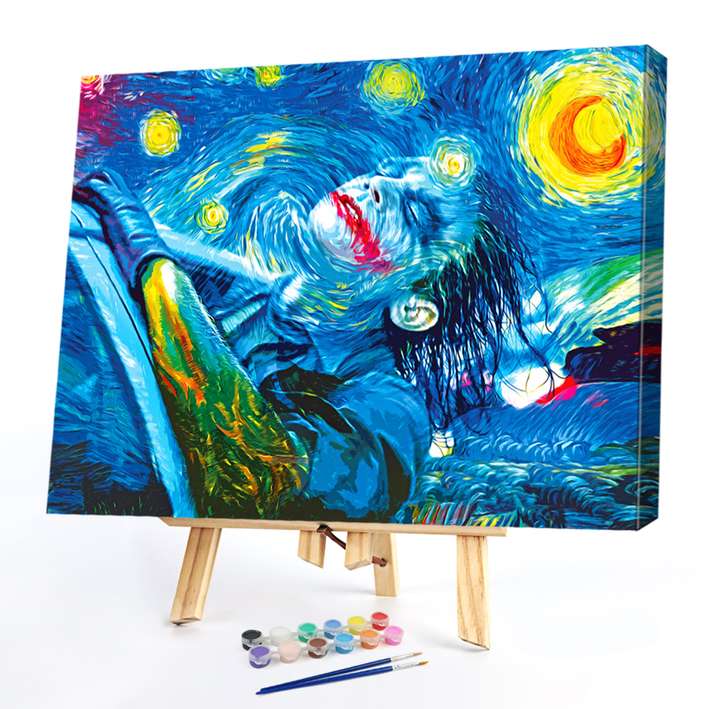 

40*30cm - Paint By Numbers - Clown, 501 Original