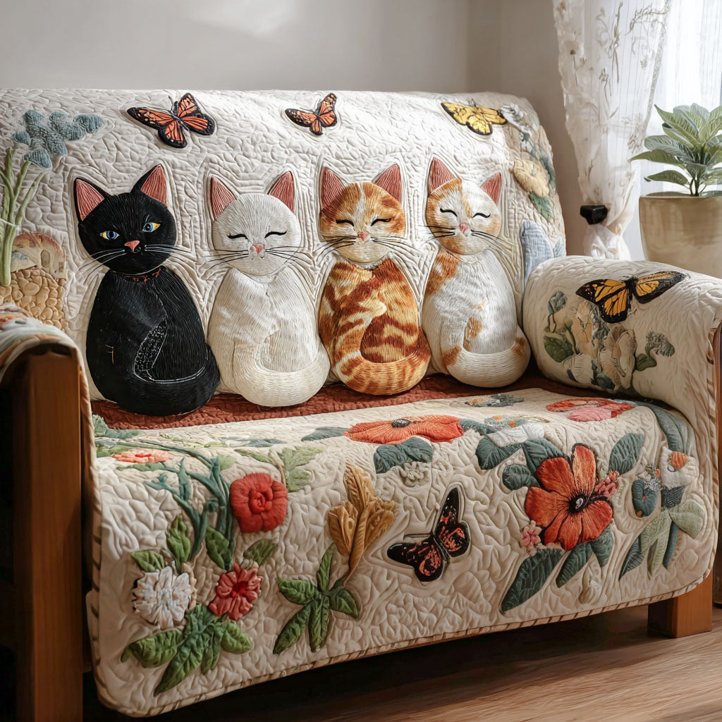 Cozy Fairytale Quilted Sofa Cover NCU0PTT2141