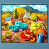 Diamond Painting -DIY Round Drill Outdoor Autumn Scene(50x60cm)