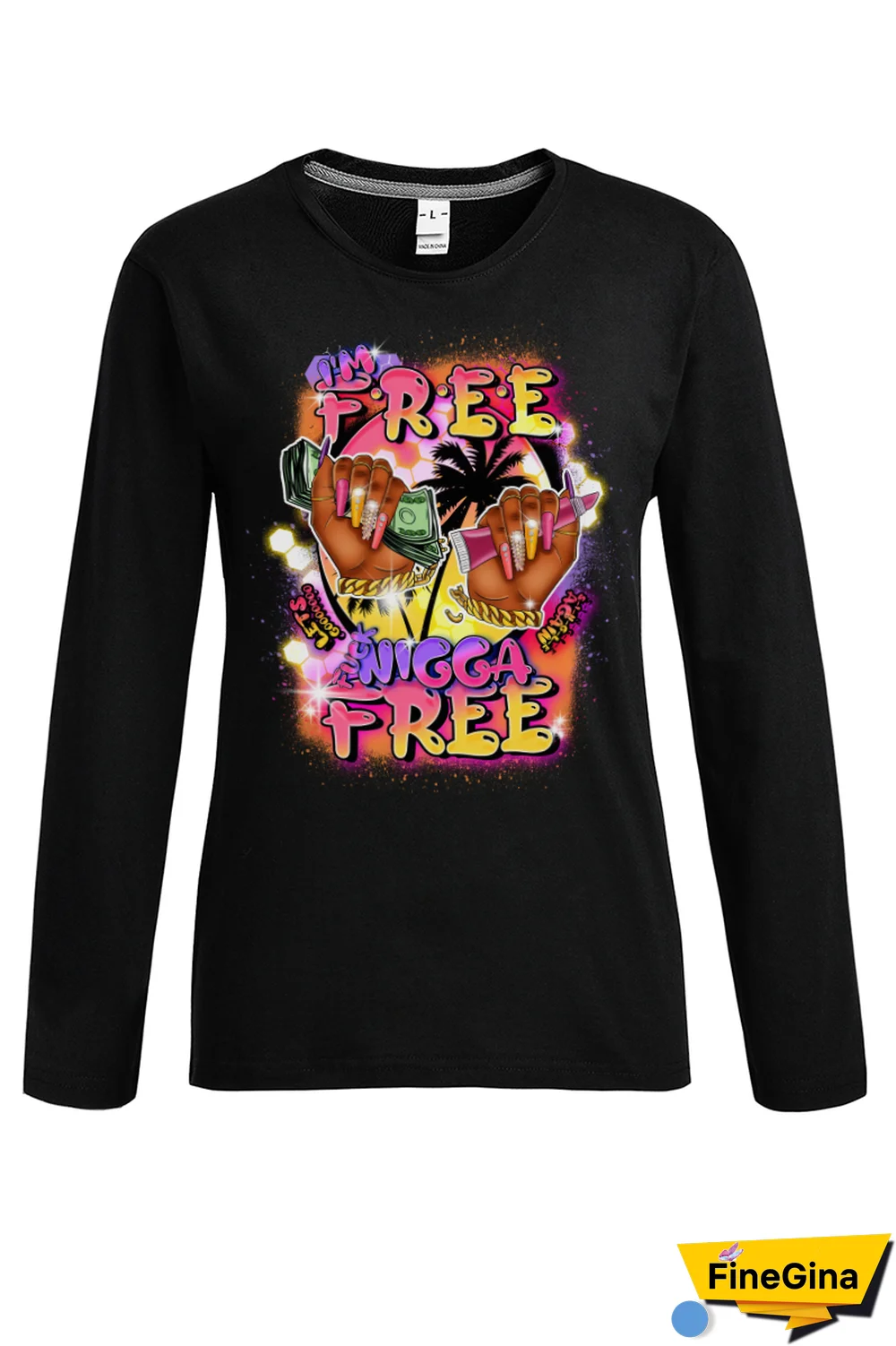 Navy Blue Casual Vintage Print Patchwork O Neck Tops