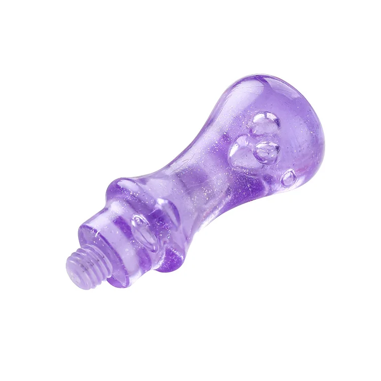 Exquisite Stamp Handle Craft Supplies Art Seal Handle for Gift (Dream Purple)