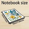50 Pages DIY Butterfly Flower Diamond Painting Notebook