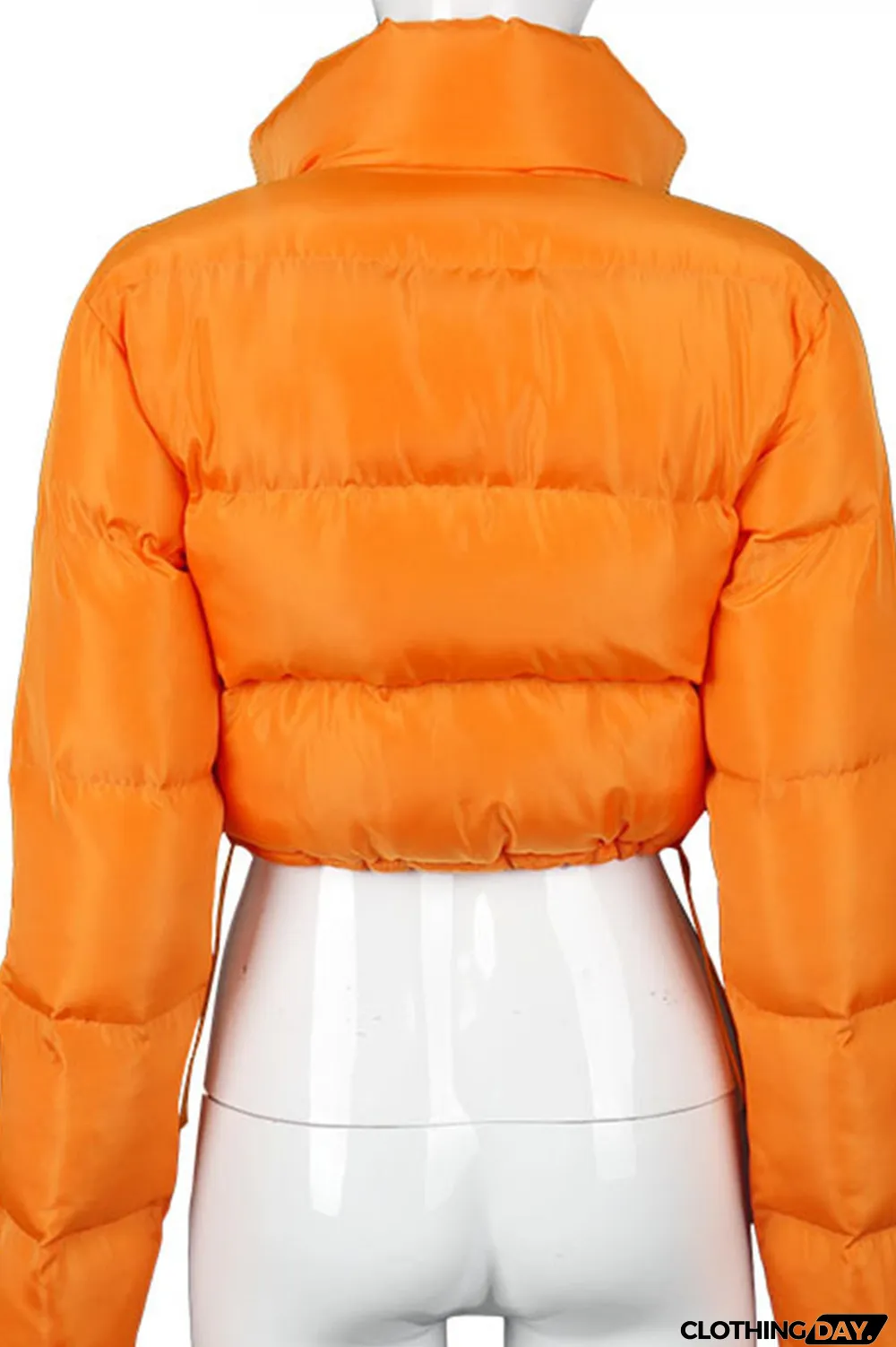 Black Casual Solid Turndown Collar Outerwear