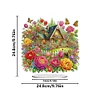 Flower House Double Sided - 5D DIY Ornament