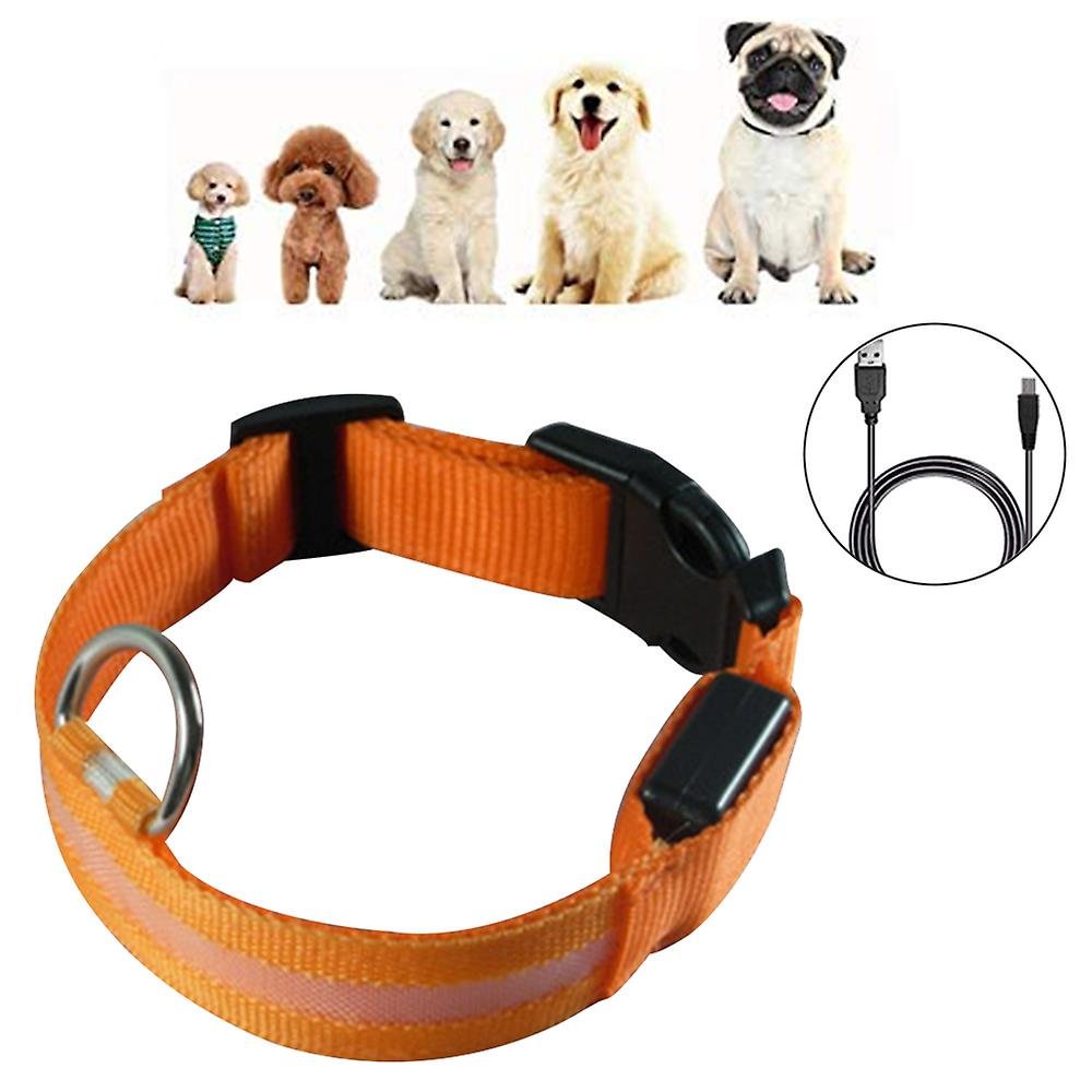 Led Dog Collar, Luminous Dog Collar, Rechargeable