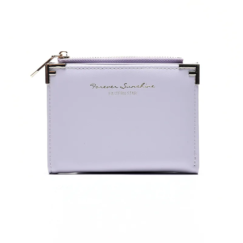 Ladies Simple Solid Color Cropped Wallets High-end Coin Purses Women Wallet Money Clip Women's Wallets & Card Cases