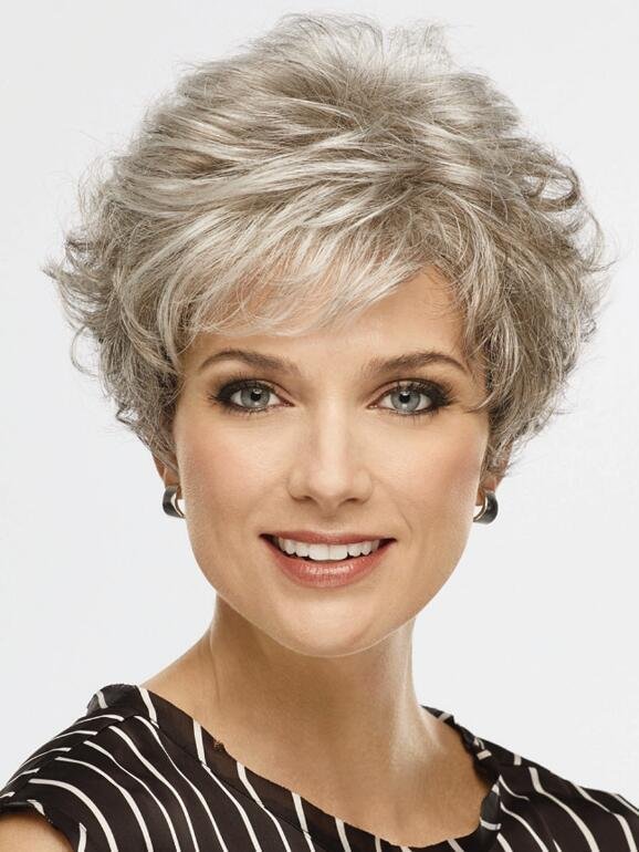 Olive Wigs Celebrity Short Wave Wig for Women Synthetic Wigs