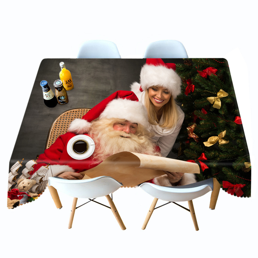 

Christmas - 3D Tablecloth, 140*180cm, 501 Original