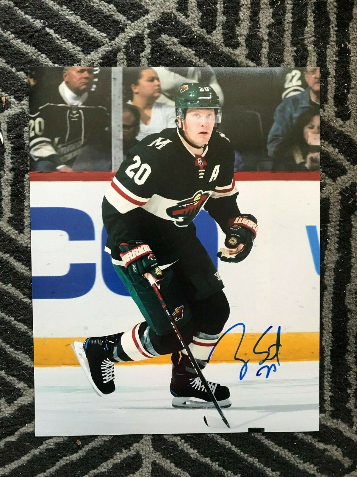 Minnesota Wild Ryan Suter Signed Autographed 11x14 NHL Photo Poster painting COA