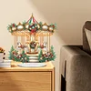 DIY Carousel Diamond Painting Ornaments (Single-Sided)