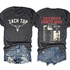Zach Top Cold Beer & Country Music Tour Tee