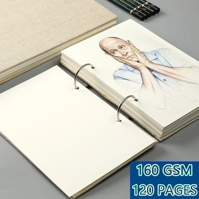 1 Piece Solid Color Learning Paper Casual Notebook