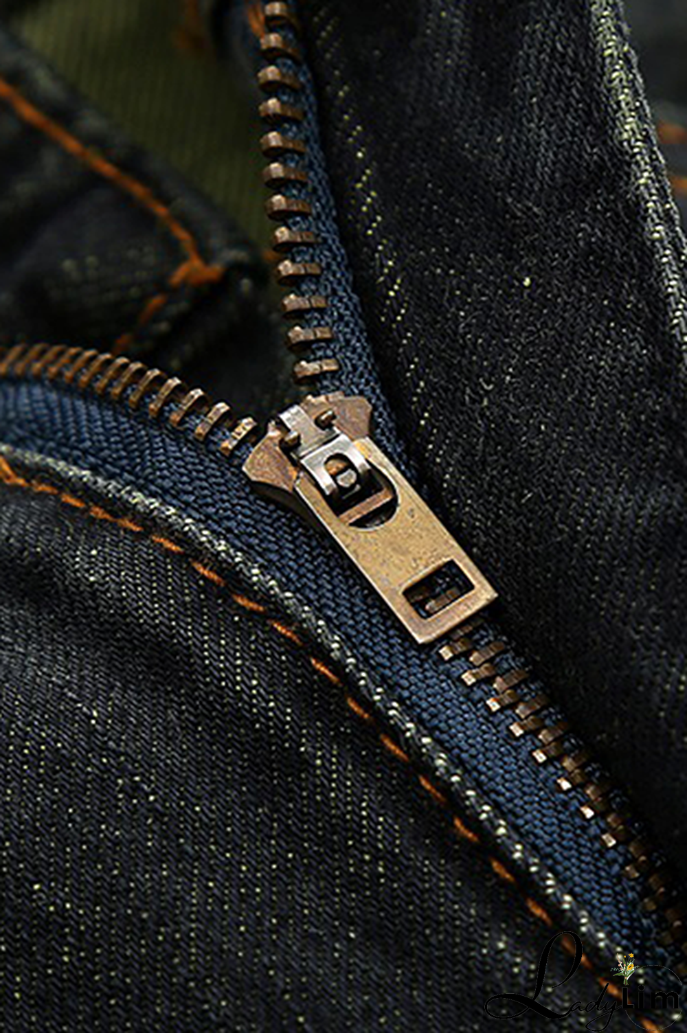 Blue Street Patchwork Tassel Ripped Make Old Bottoms