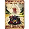 (Multi Style)Garage Signs - Metal Tin Signs(8*12Inch/12*16Inch)