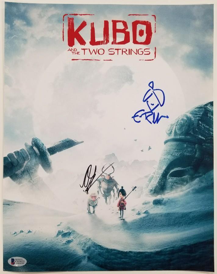 Art Parkinson KUBO and the TWO STRINGS Signed 11x14 Photo Poster painting +McNamara ~Beckett BAS