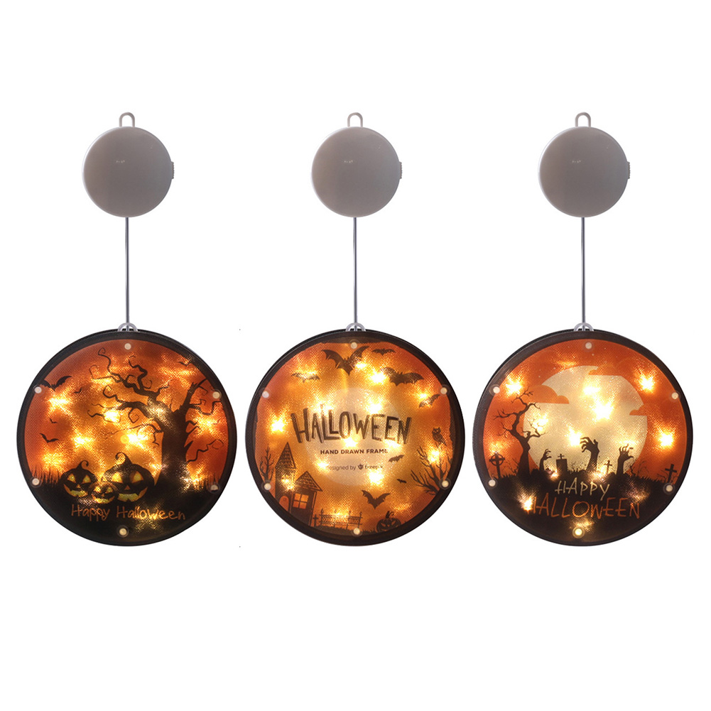 

Halloween LED Decoration Lights Holiday Lantern String Cloth Hanging Lamp, 501 Original