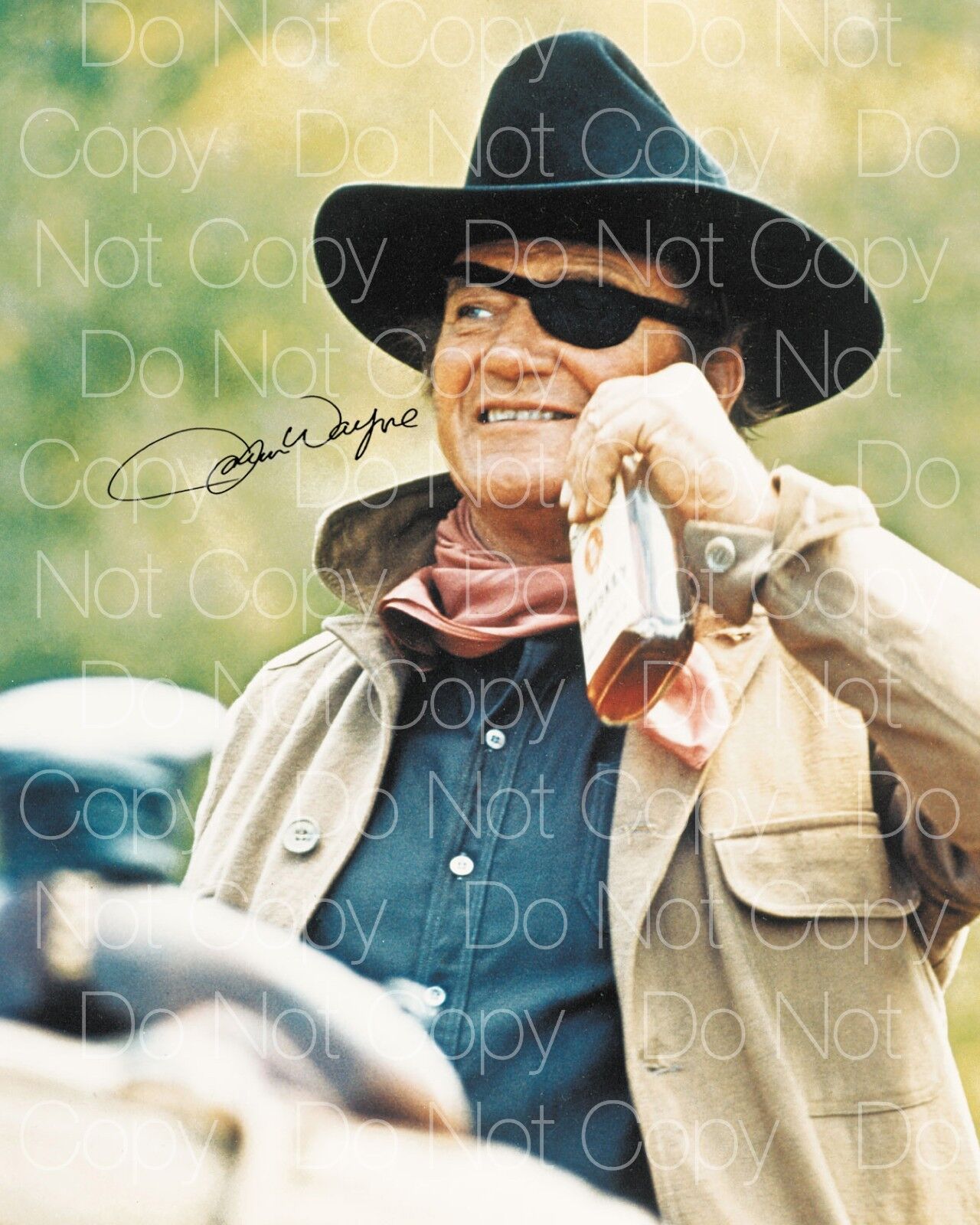 True Grit John Wayne Origninal 8X10 Photo Poster painting picture signed autograph RP 2