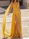 Solid Color Gauze Split-Side Maxi Dress