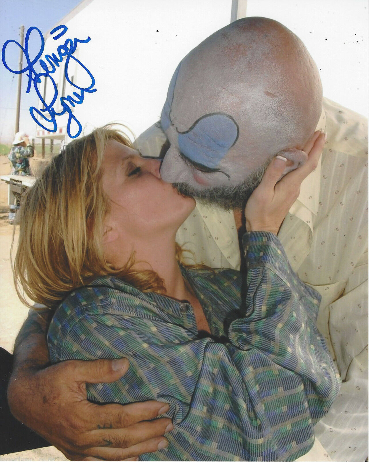 GINGER LYNN SIGNED 'THE DEVIL'S REJECTS' 8x10 Photo Poster painting SID HAIG w/COA EXACT PROOF