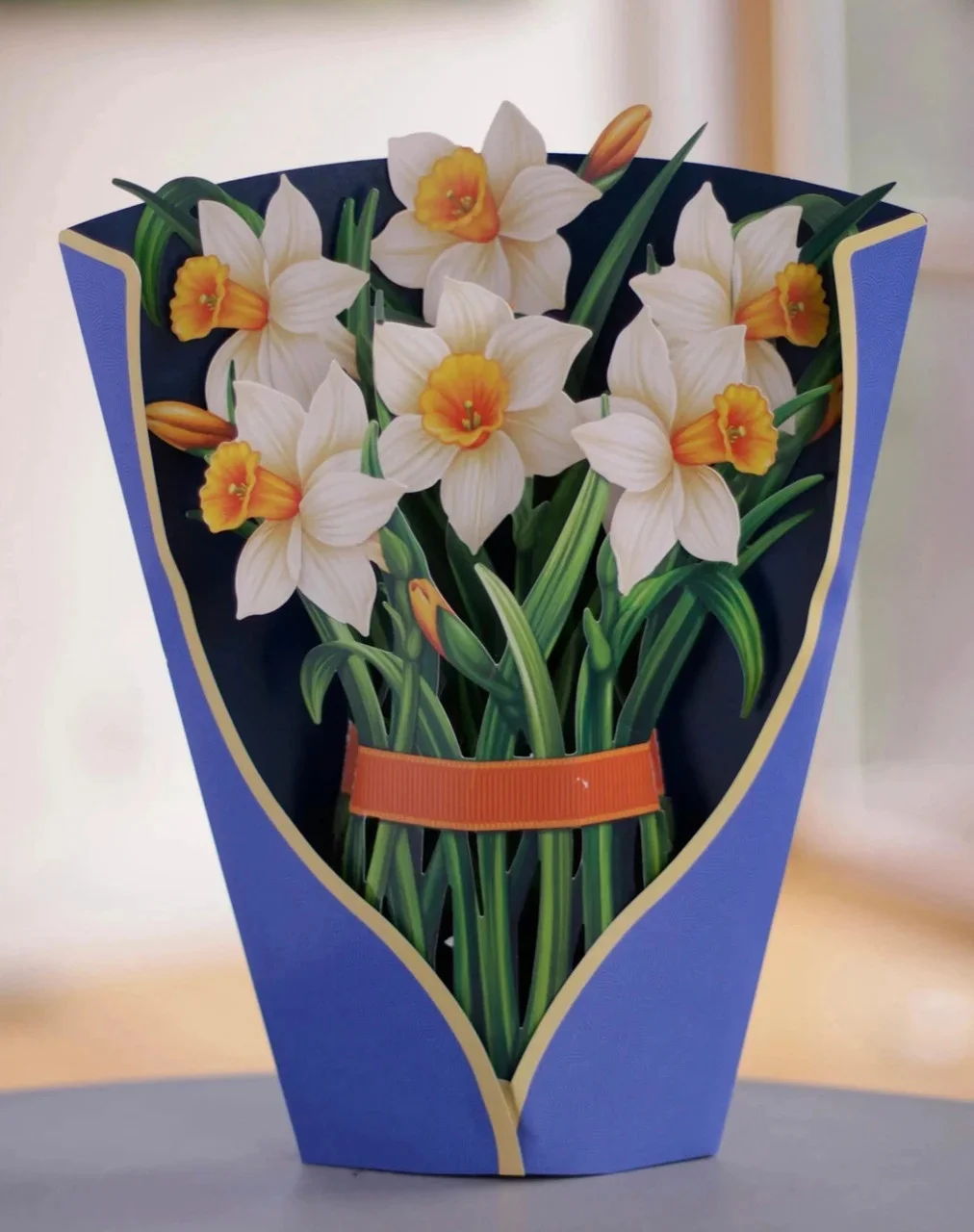 3D Forever Flower Paper Pop Up Cards