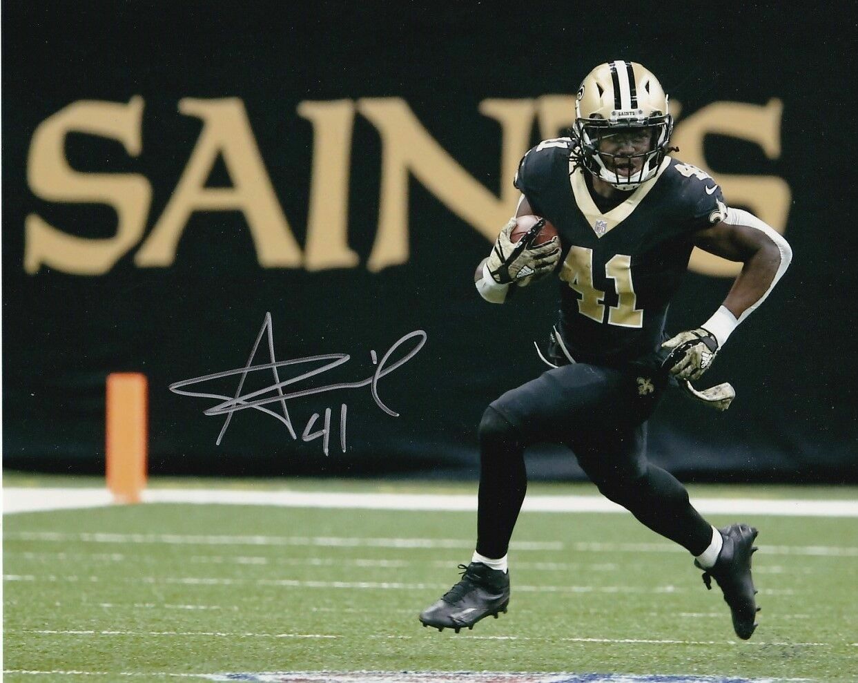 Alvin Kamara 8x10 Autographed Signed Photo Poster painting Saints REPRINT