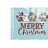 (US Only)Christmas Diamond Painting Placemats DIY Diamond Dot Kits for Home Decor