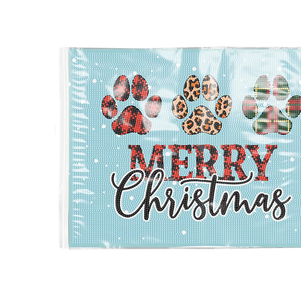 DIY Christmas Diamond Painting Placemats DIY Diamond Dot Kits for Home Decor