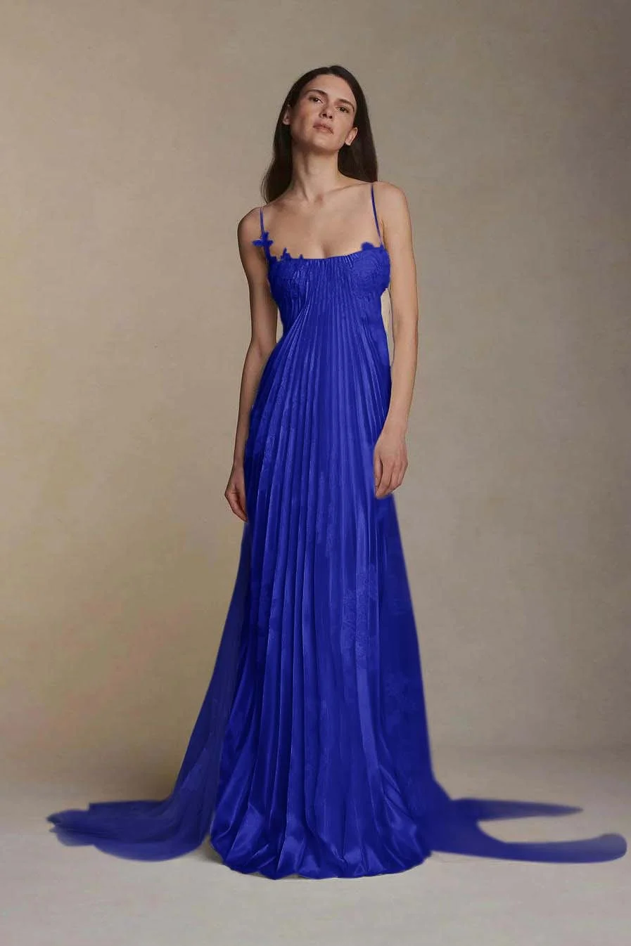 Daisda Fashion Chic Spaghetti Straps Prom Dress
