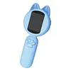 Kids Cat Shape Digital Magnifying Glass 2.0Inch Handheld Microscope for Kid Gift