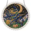 Pendentif de peinture en acrylique en diamant pour adultes &agrave; simple face