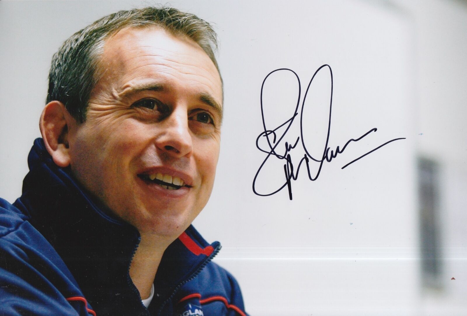 ENGLAND HAND SIGNED STEVE MCNAMARA 12X8 Photo Poster painting RUGBY LEAGUE.