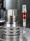 Universal Sleeve Adaptive Socket Wrench Set Wear Resist Multi-Purpose Socket Wrench Tool Multifunctional Self-Adjusting Ratchet Adapter for 3/8 Inch Drive Ratchet Torque Wrenches