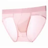 Men's Ultra-thin Transparent Seamless Ice Silk Sexy Briefs