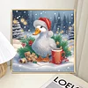 Diamond Painting-DIY Crystal Rhinestone Christmas Duck