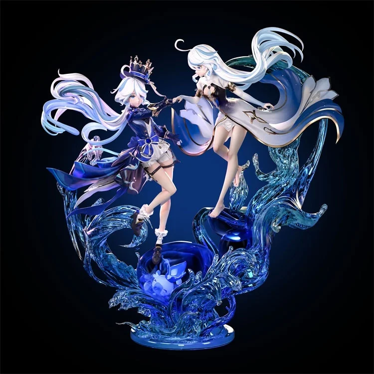 1/6 Scale Furina & Focalors - Genshin Impact Resin Statue
