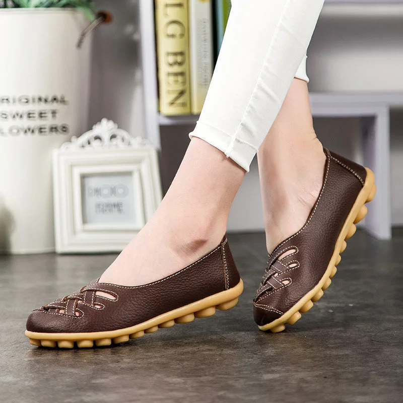 bigfuclothes Single Flat Comfortable Shoes