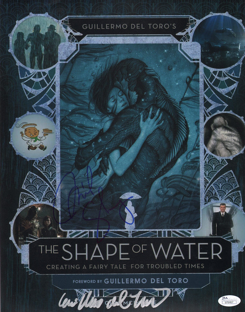 ~ GUILLERMO DEL TORO +1 Authentic Hand-Signed The Shape of Water