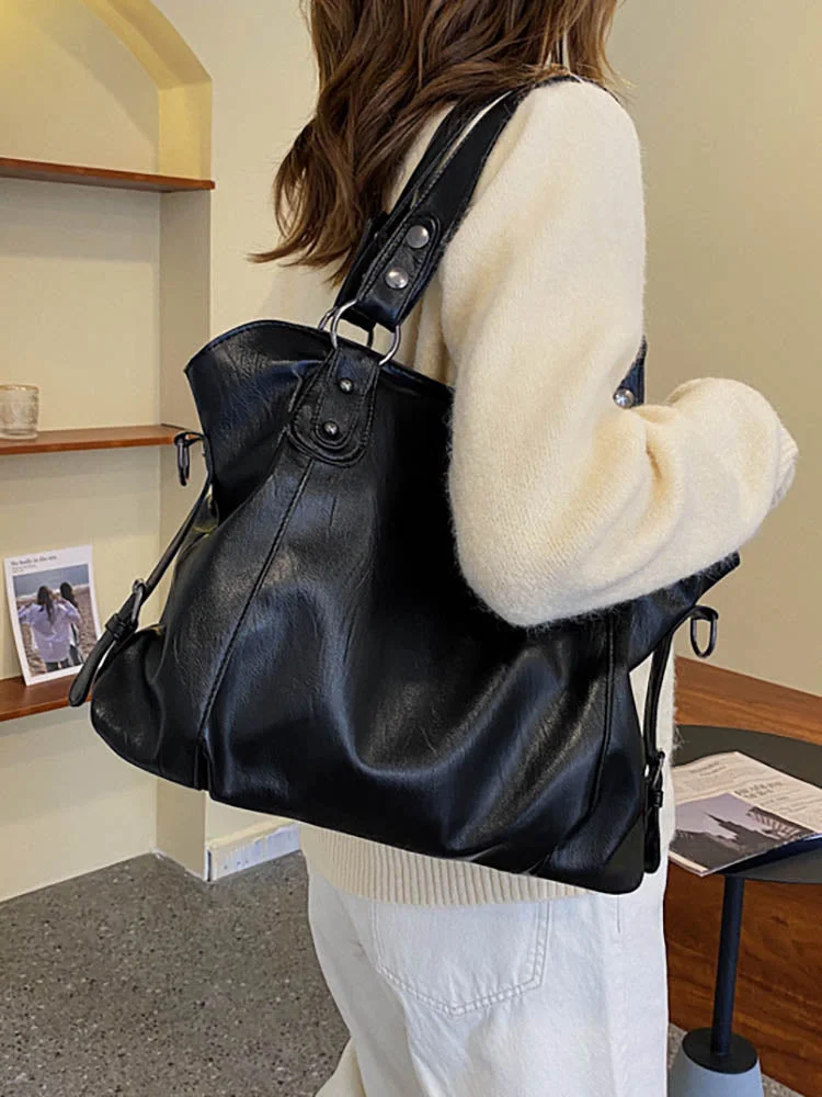 Xpoko 2023 new Capacity Shopper Tote Bag for Women m2  Underarm Female Shoulder Crossbody Bags