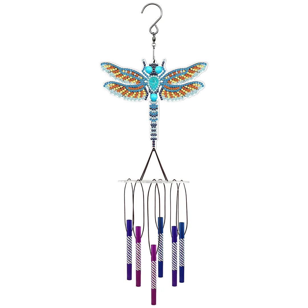 DIY Diamond Animal Wind Chime Pendant