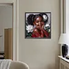 >SALE<5D DIY Full Round Drill Diamond Painting Girl Kit Home Decor Art Craft 30x30cm