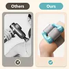 🏆 Anneau de massage professionnel &agrave; 5 vitesses, design &eacute;l&eacute;gant, br&ucirc;le les graisses tr&egrave;s efficacement, rechargeable💪🌿 