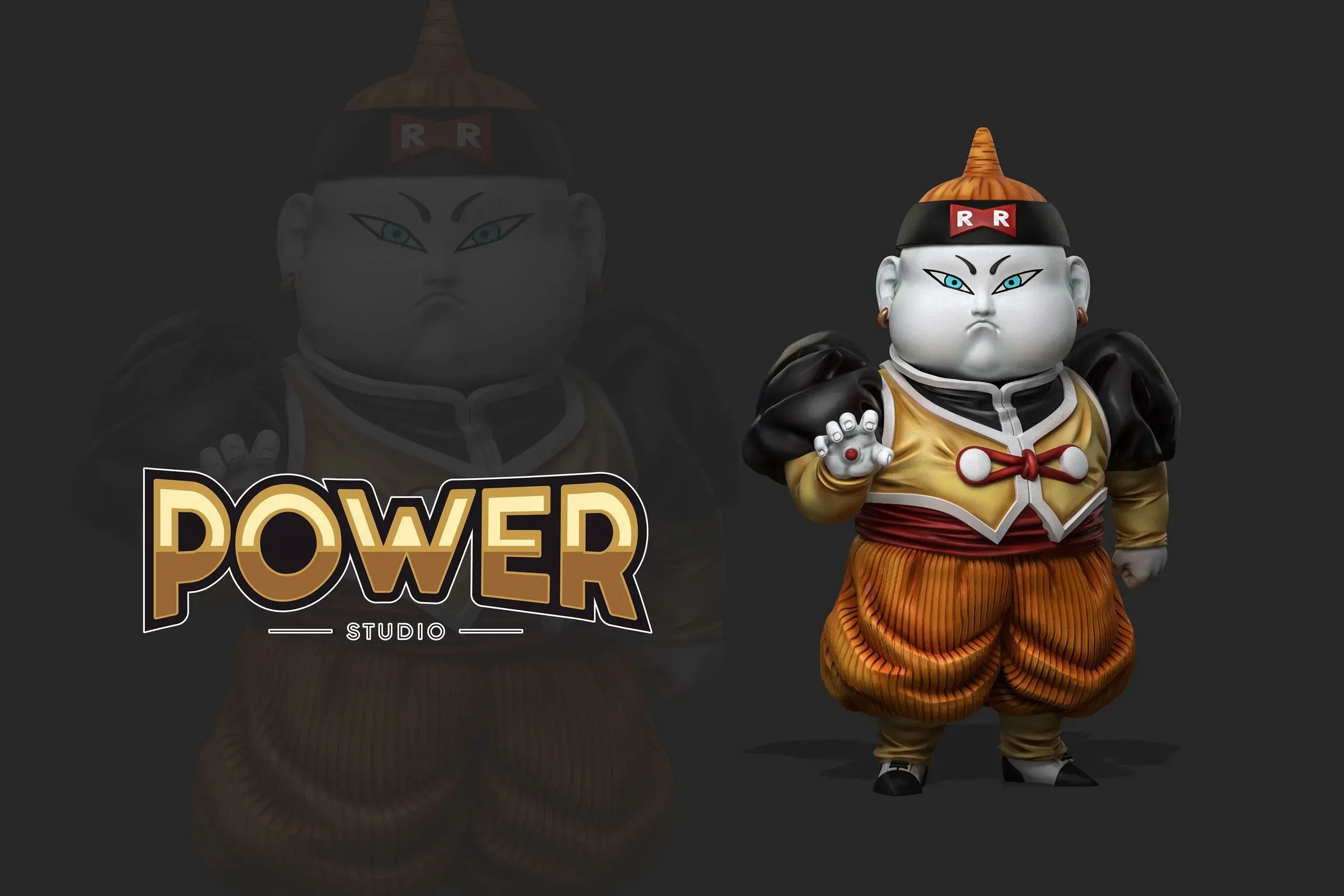 WCF Scale Android 19 - Dragon Ball Statue - Power Studio
