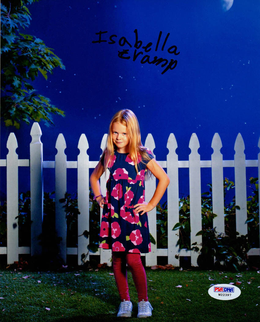 Isabella Cramp SIGNED 8x10 Photo Poster painting Abby Weaver The Neighbors PSA/DNA Autographed