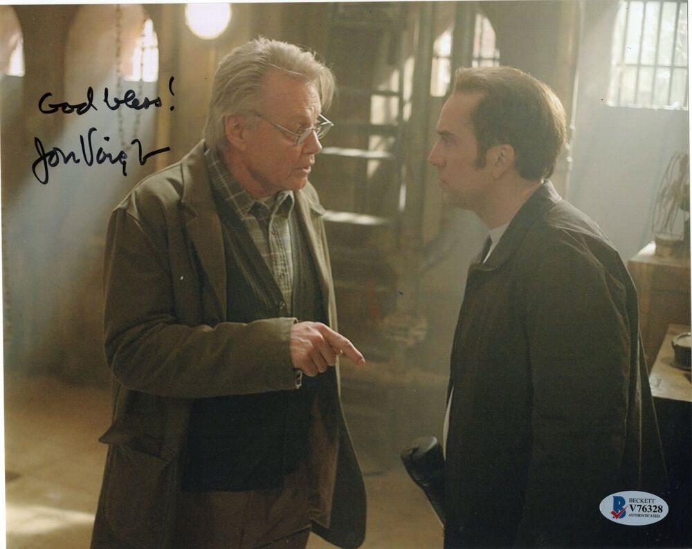 Jon Voight Signed National Treasure 8x10 Photo Poster painting w/Beckett V76328