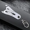 1PC Portable Precise Thread Size Checker Keychain Nut and Bolt Thread Checker
