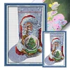 Santa Claus -16CT Stamped Cross Stitch Kit(33*49cm)